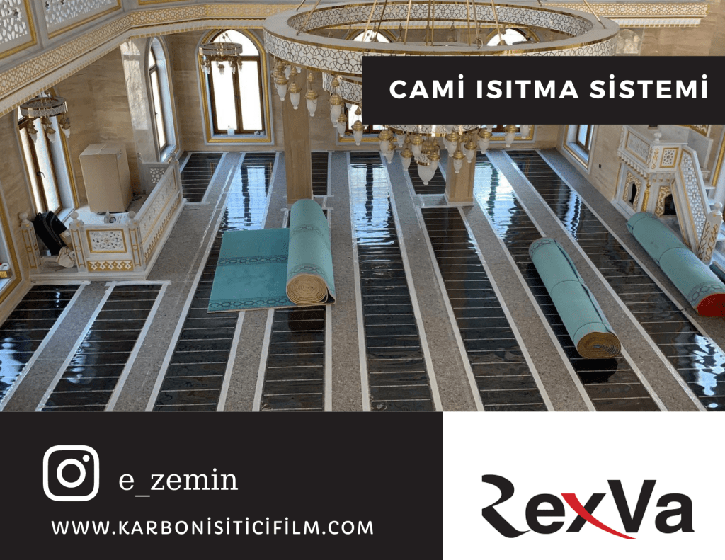 Cami halı altı ısıtma