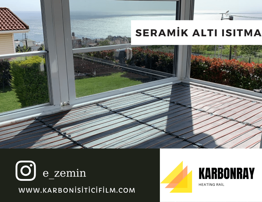 Seramik altı ısıtma sistemi