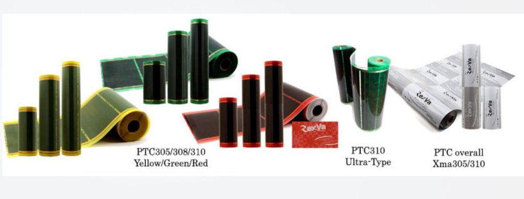 Rexva ısıtıcı film modelleri