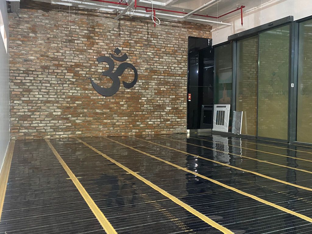 Parke altı ısıtma sistemleri,Yoga salonu ısıtma,Elektrikli yerden ısıtma
